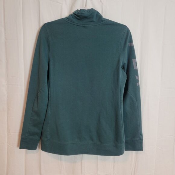Fox Racing Cowl Neck Sweatshirt Women's Sz Small Green Casual Motorsport Outdoor - Picture 2 of 12